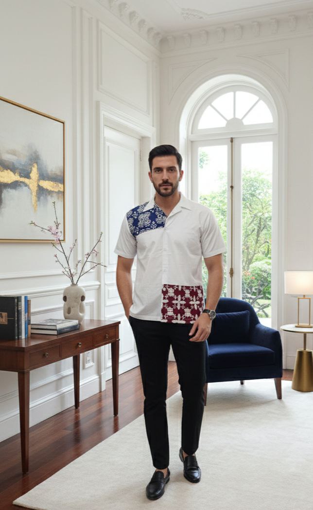 Batik Casual motif Kawung