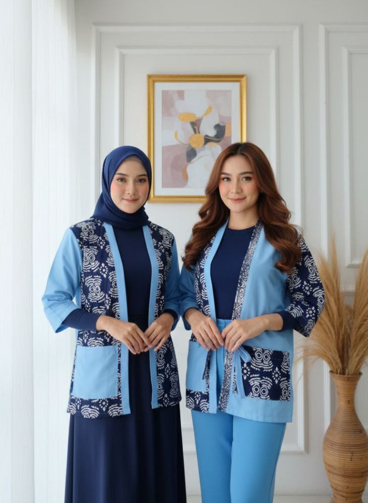 Batik Formal Pria motif Nitik